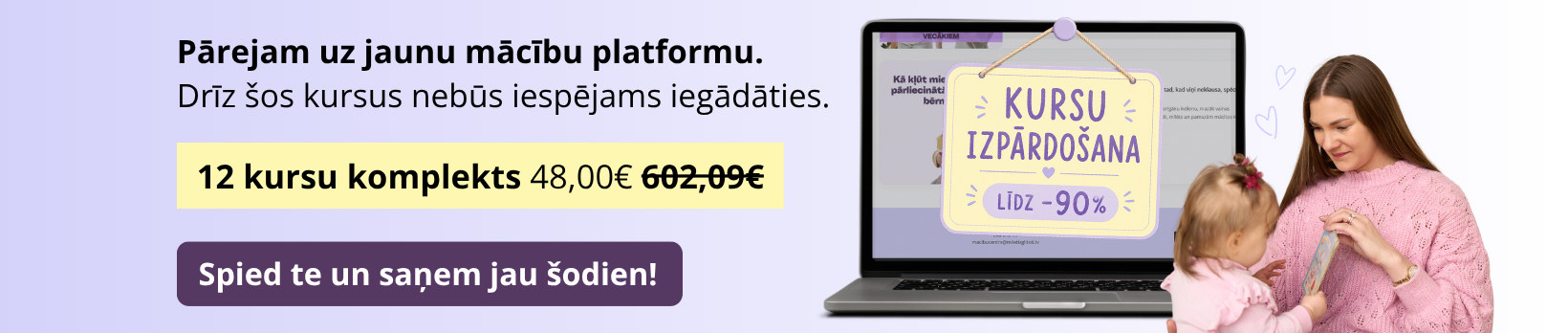 2025 TOP kursu komplekts pedagogiem — atlaide līdz gada beigām